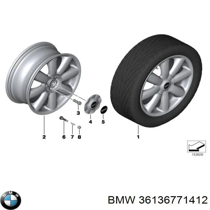 36136771412 BMW 