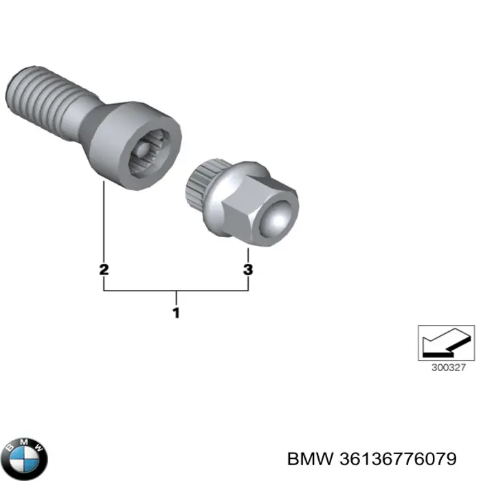 Купити 36136776079 BMW 