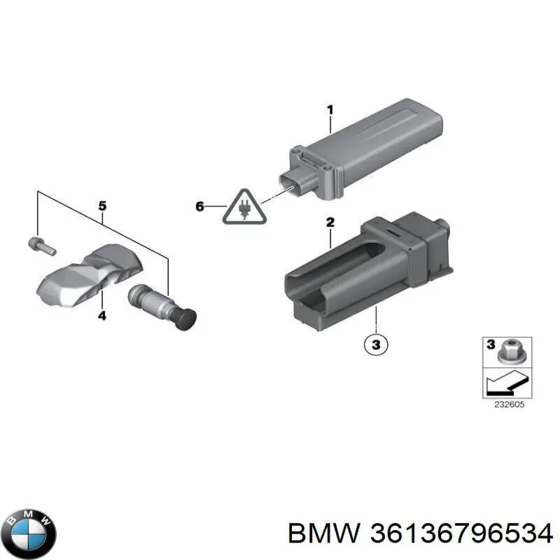  BMW 36136796534 ціна, від 8.87 USD