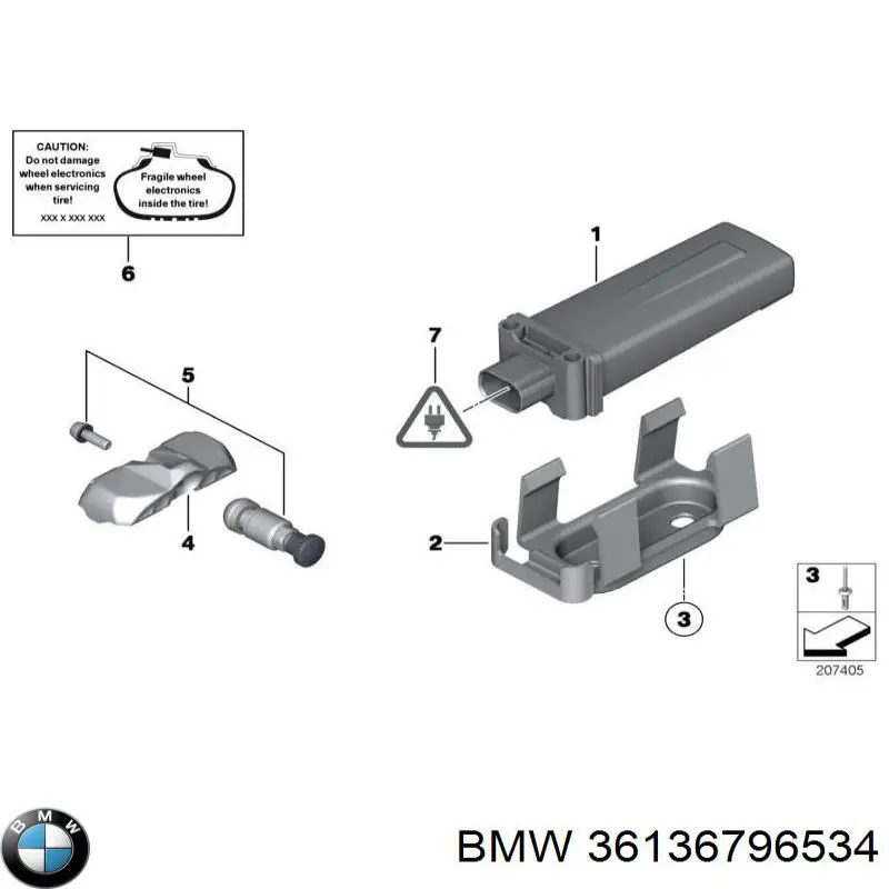 36136796534 BMW 