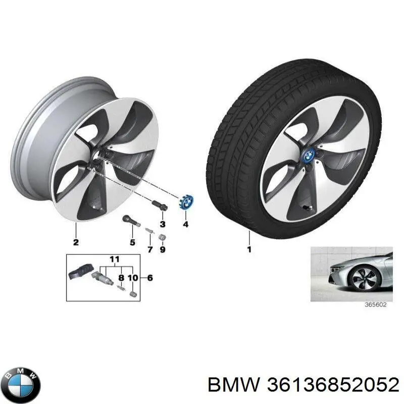 Ковпаки 36136852052 BMW
