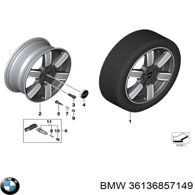 36136857149 BMW 