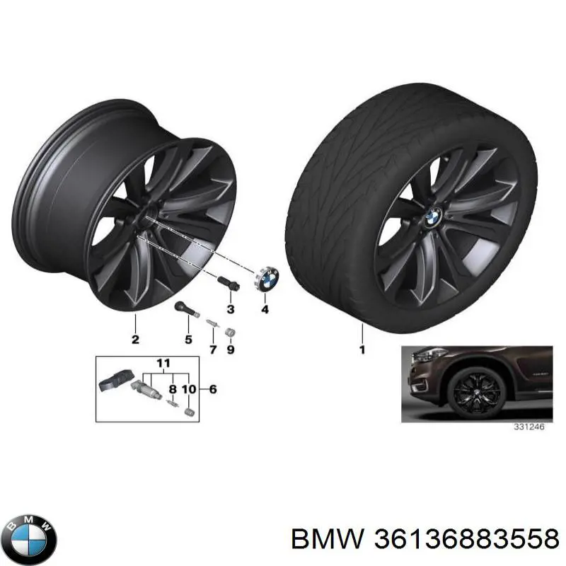 36136883558 BMW 