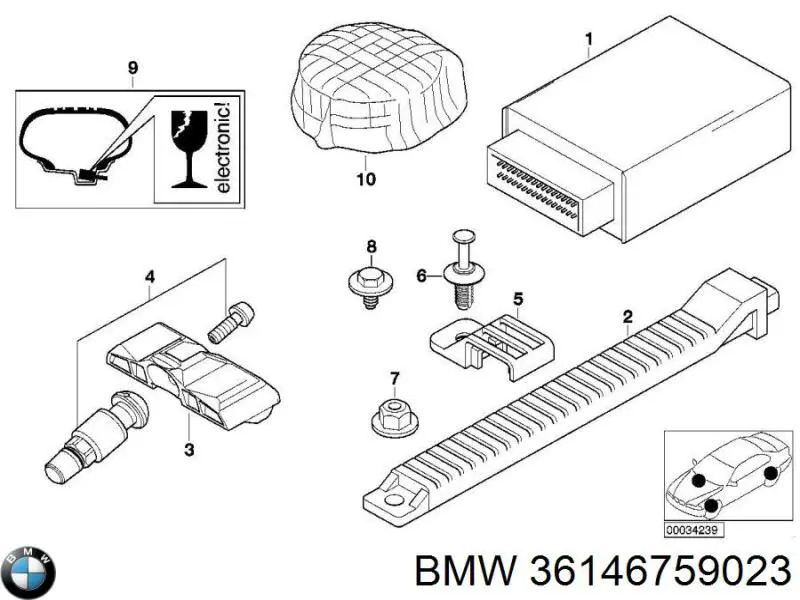 BMW 36146759023 ціна, від 11.08 USD