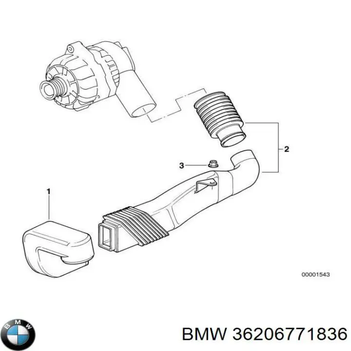 Купити 36206771836 BMW 