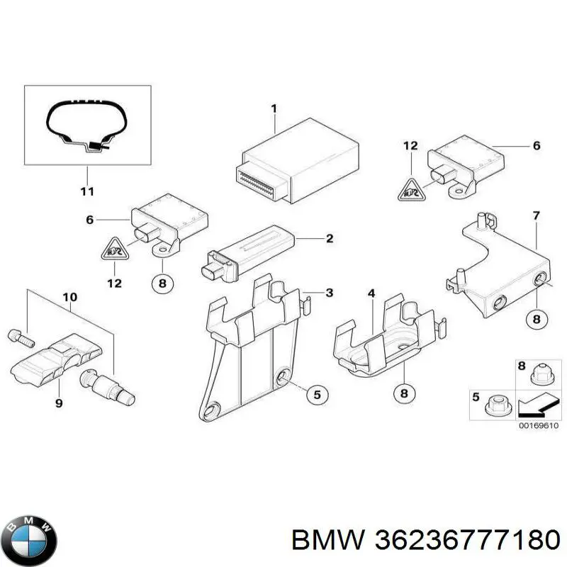  BMW 36236777180 ціна, від 19.05 USD