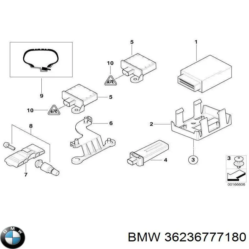 Купити 36236777180 BMW 