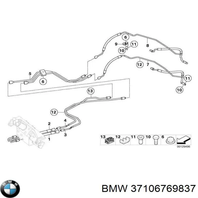  BMW 37106769837 ціна, від 107.64 USD