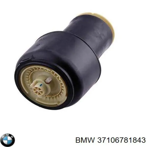 Пневмоподушка/Пневморессора моста заднього BMP37106781843 Krafft