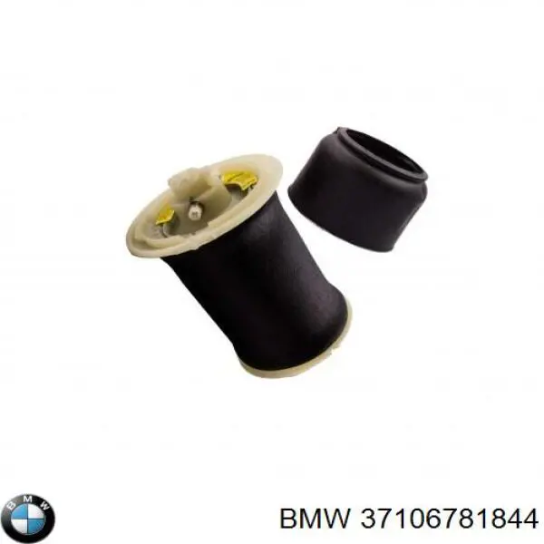 Пневмоподушка/Пневморессора моста заднього 37106781844 BMW