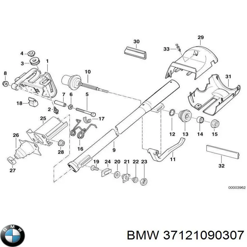 BMW 37121090307 ціна, від 30.04 USD