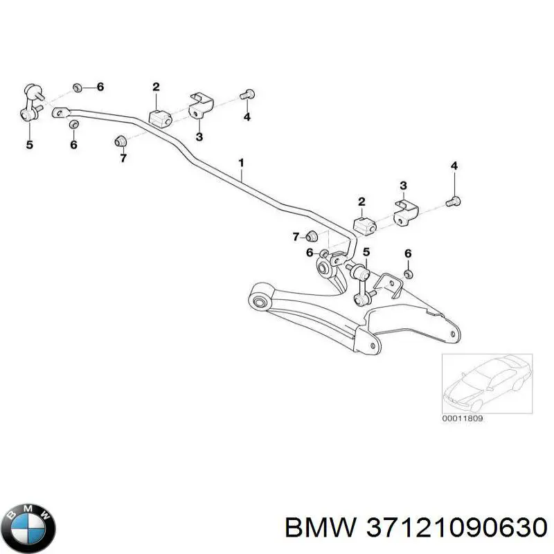 Купити 37121090630 BMW 