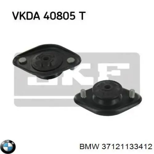 Купити 37121133412 BMW Опора амортизатора заднього