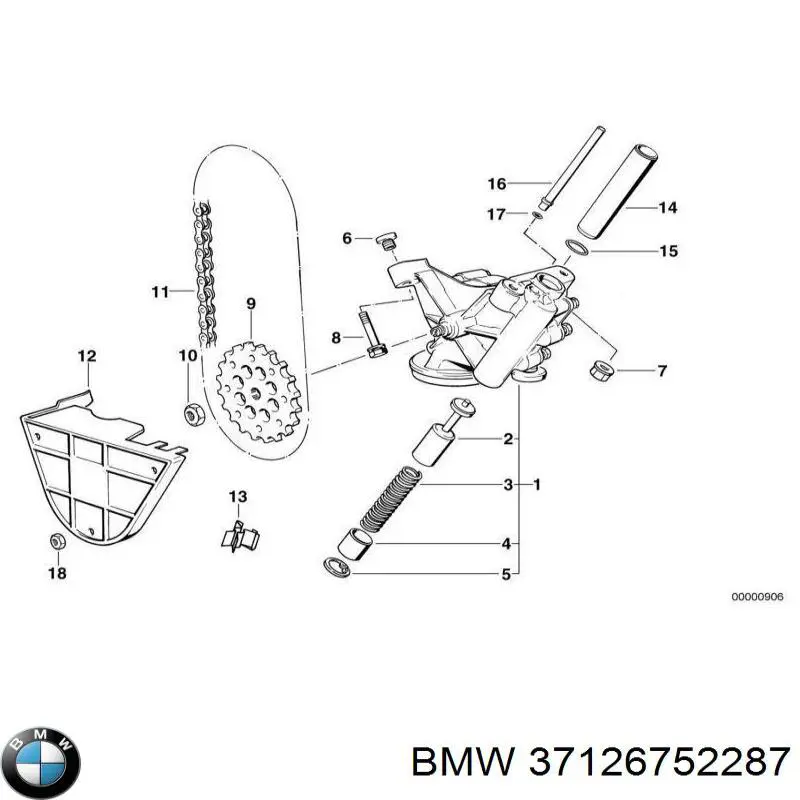  BMW 37126752287 ціна, від 257.27 USD