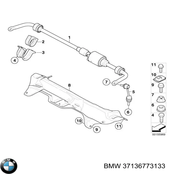  BMW 37136773133 ціна, від 42.33 USD