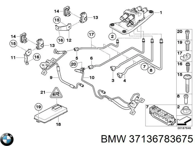 Купити 37136783675 BMW 