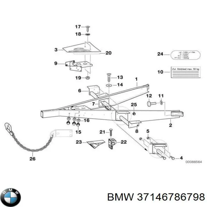  BMW 37146786798 ціна, від 2.82 USD