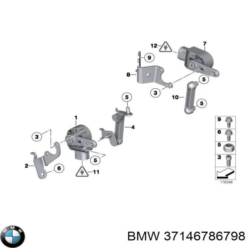 Купити 37146786798 BMW 