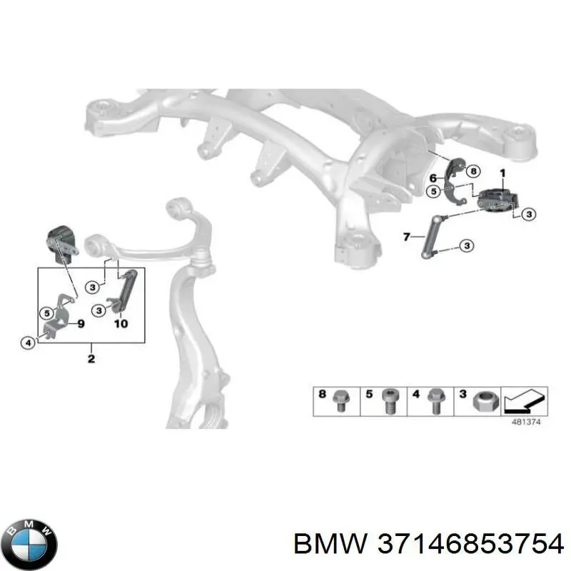 Купити TQ45099 Tqparts Датчик рівня положення кузова, передній