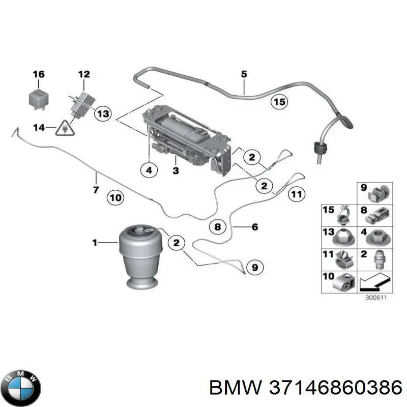  BMW 37146798937 ціна, від 43.98 USD