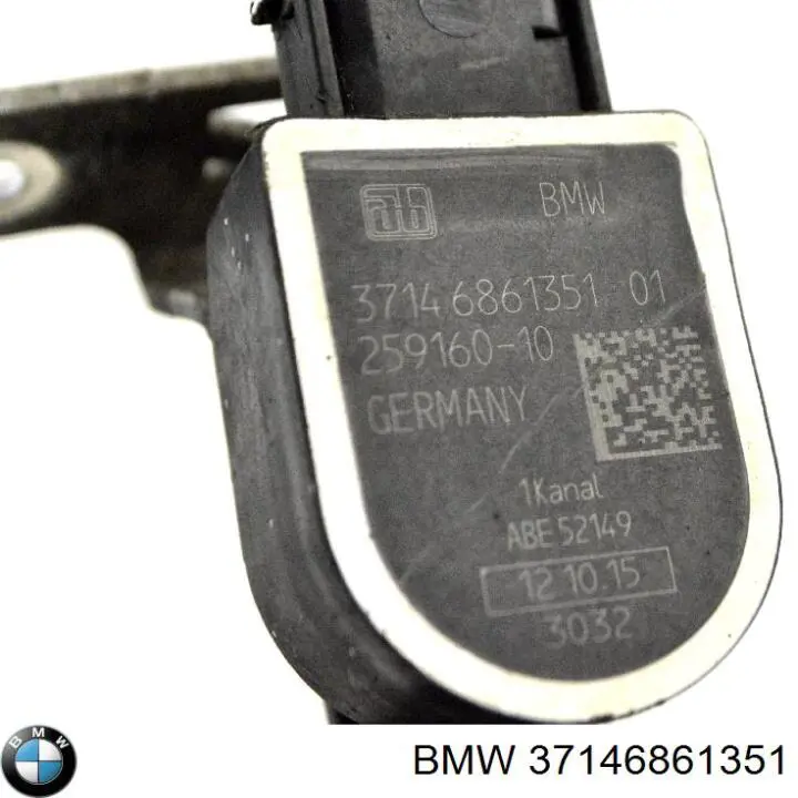 6861351 BMW Датчик рівня положення кузова, передній