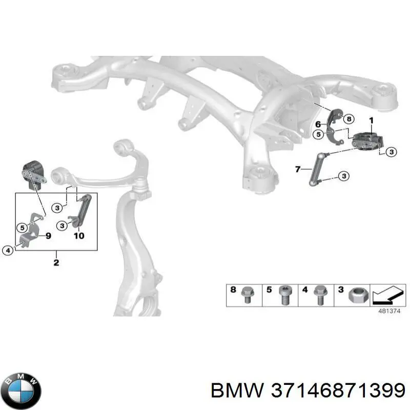  BMW 37146871399 ціна, від 2.53 USD
