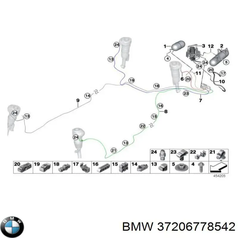  BMW 37206778542 ціна, від 23.48 USD