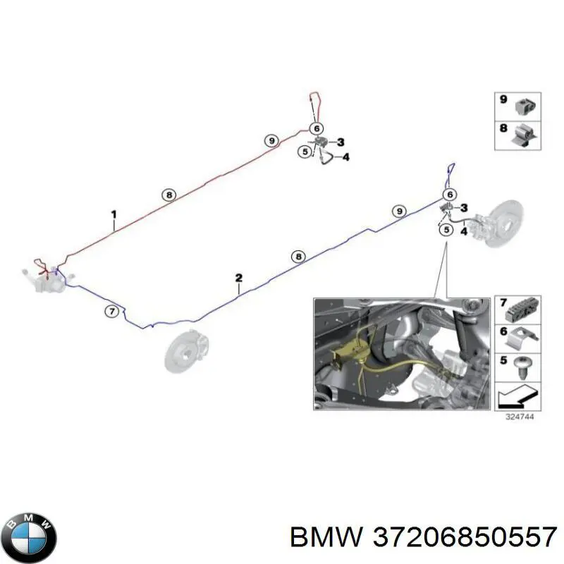 Купити 37206850557 BMW 