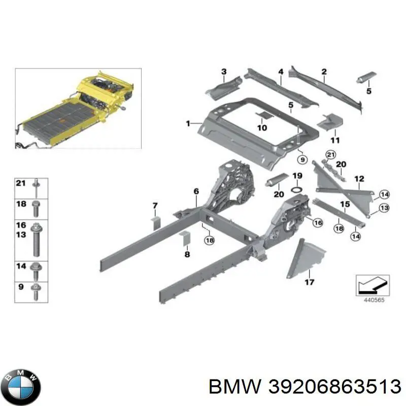  BMW 39206863513 ціна, від 77.33 USD