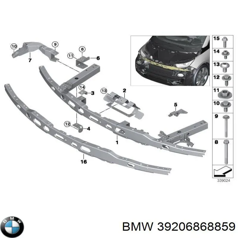  BMW 39206868859 ціна, від 33.33 USD