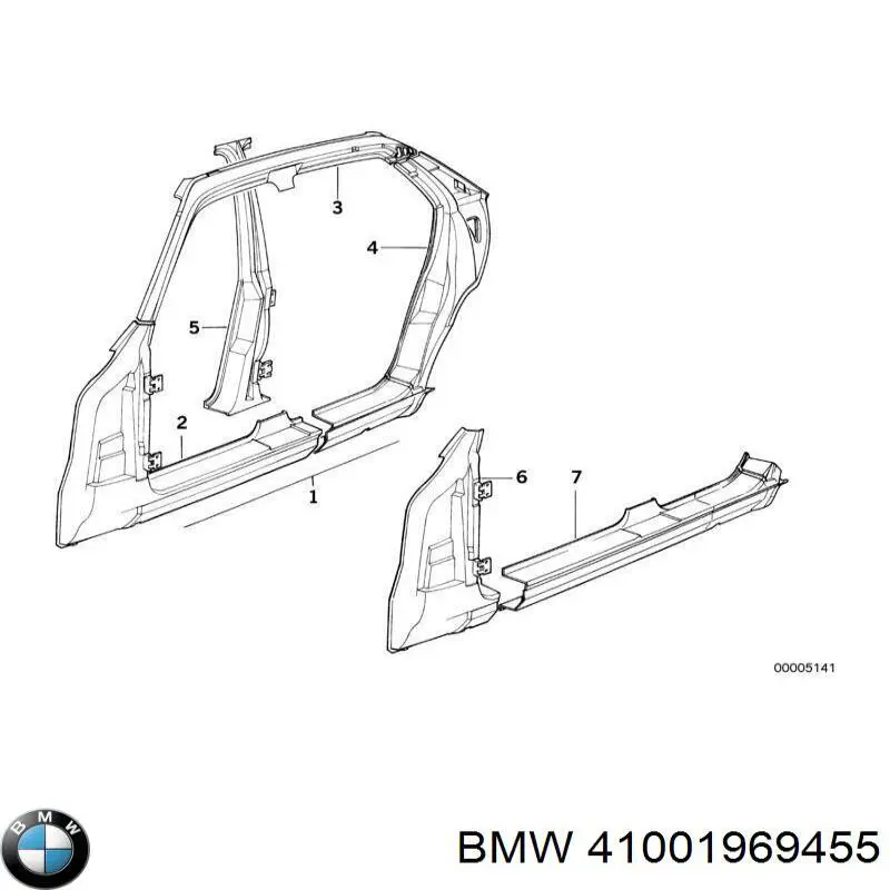 41001969455 BMW 