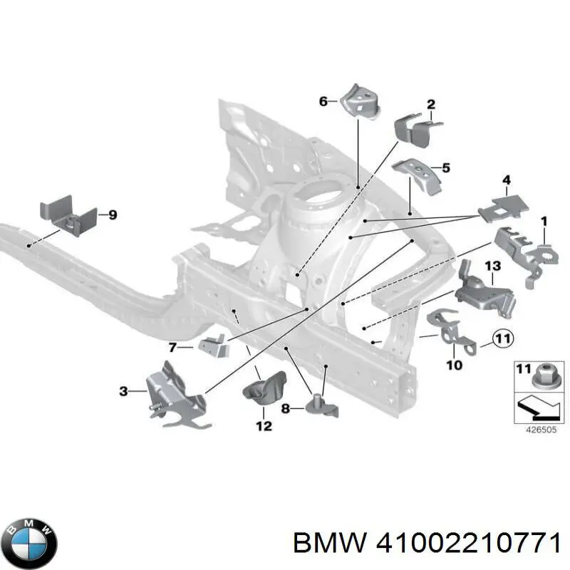 41002210771 BMW 