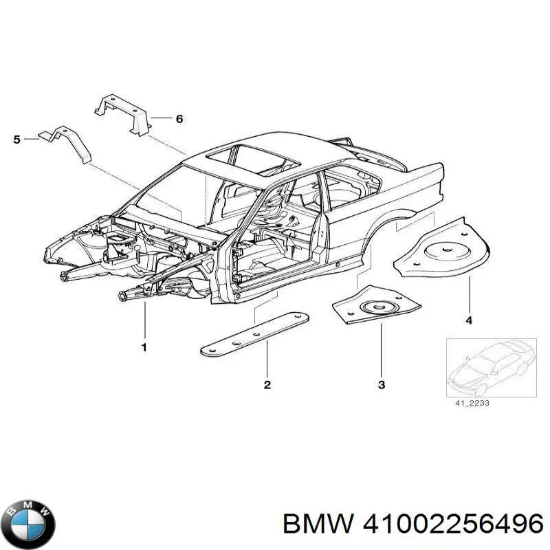  BMW 41002256496 ціна, від 59.85 USD