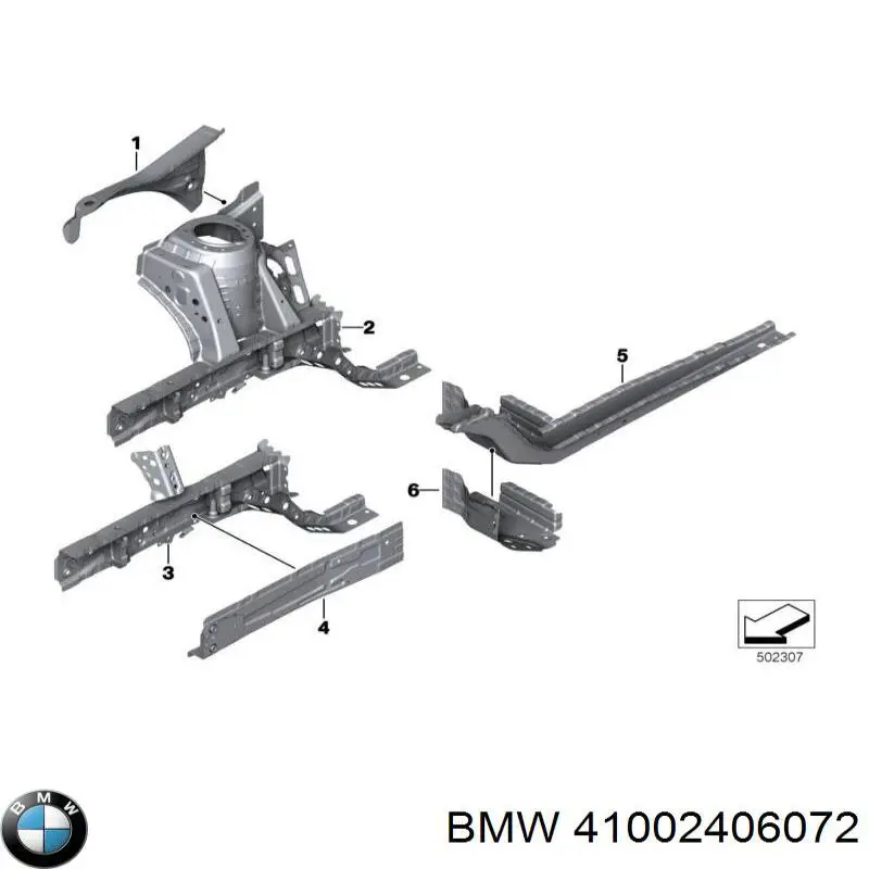 41002406072 BMW 