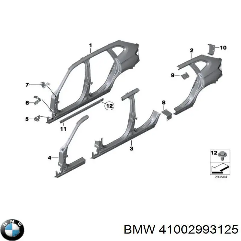  BMW 41002993125 ціна, від 300.90 USD