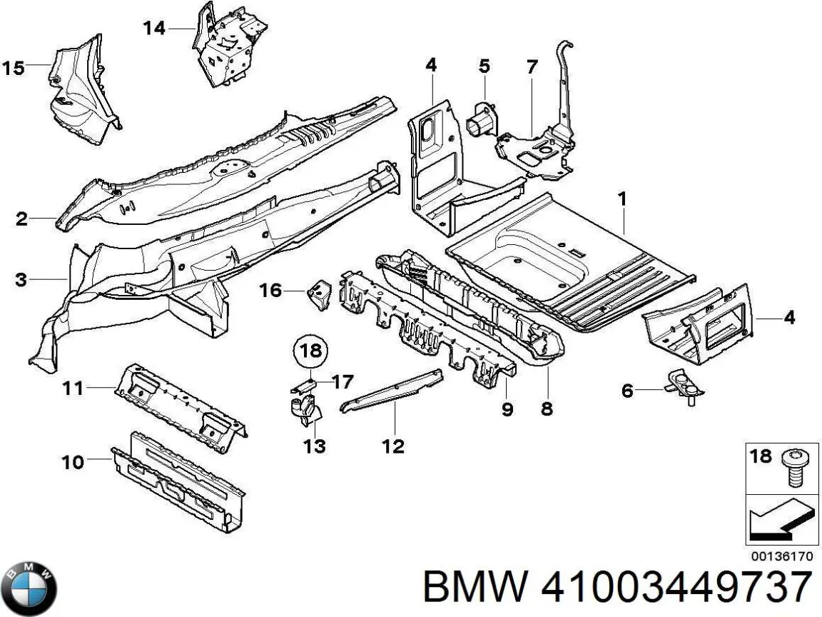 41003449737 BMW 