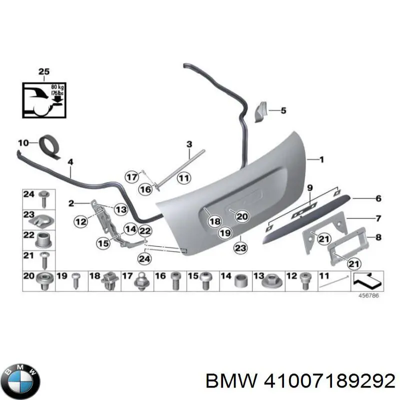 41007189292 BMW 