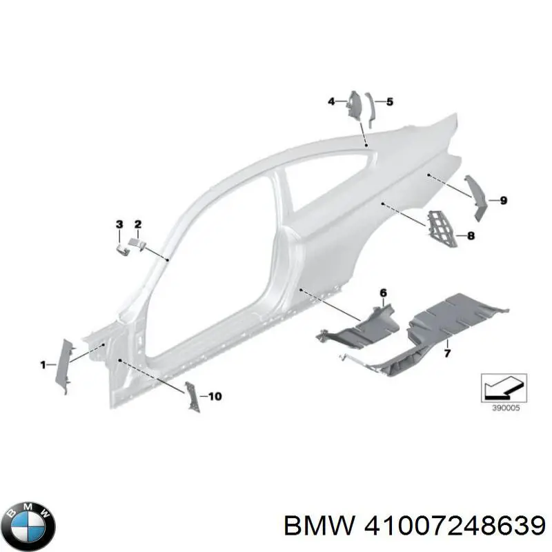  BMW 41007248639 ціна, від 28.98 USD