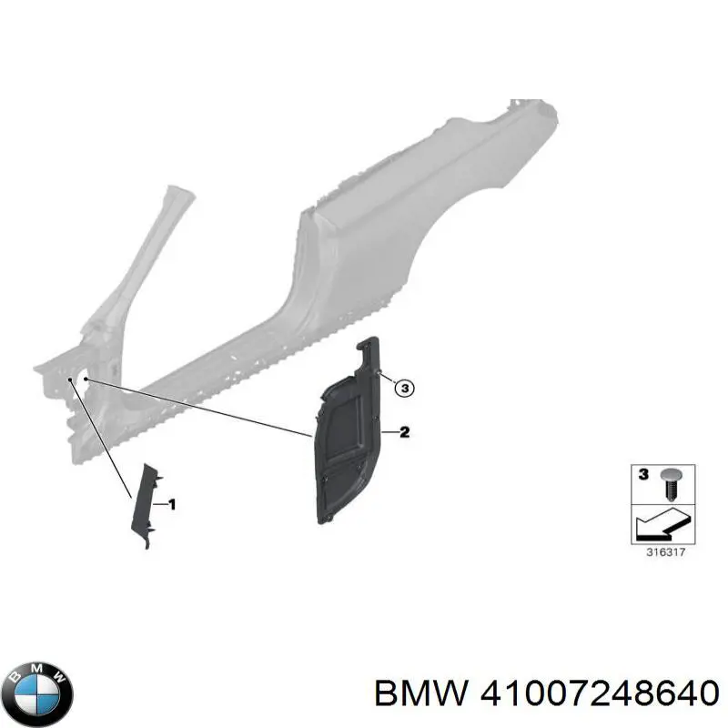  BMW 41007248640 ціна, від 16.47 USD