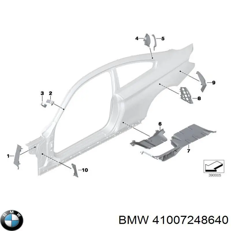 41007248640 BMW 