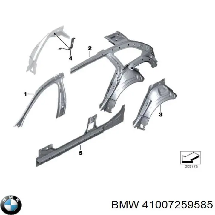 41007259585 BMW 