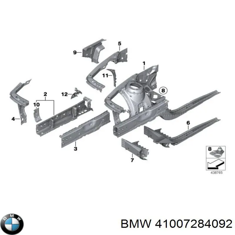  41007284092 BMW