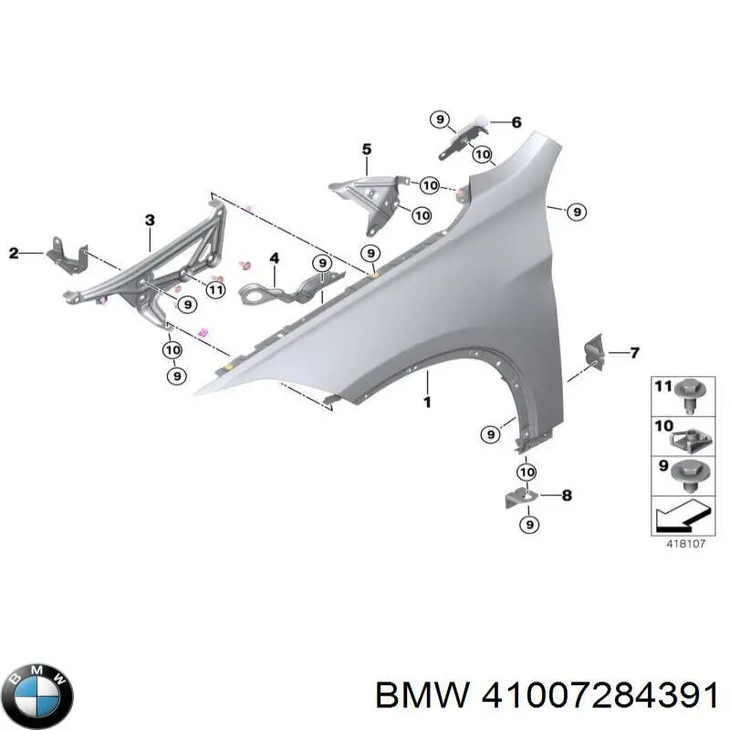 41007284391 BMW 