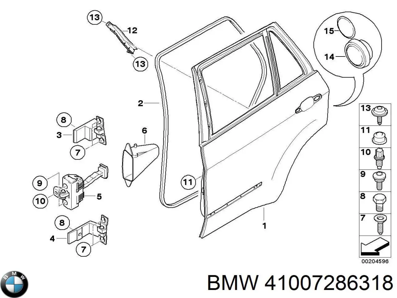 41007286318 BMW 