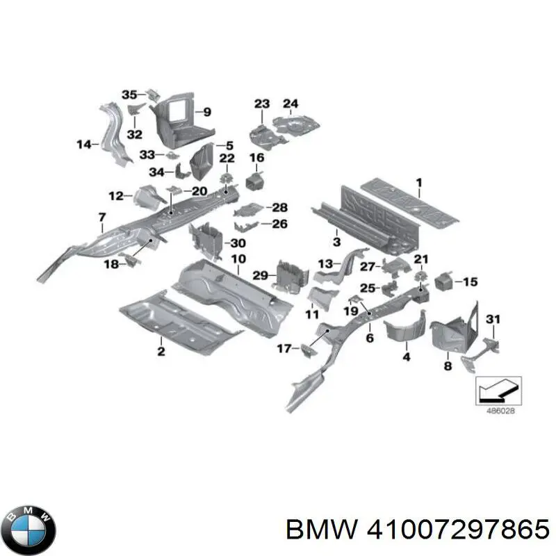  41007297865 BMW