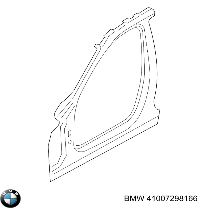 Отвір передніх правих дверей BMW 41007298166 ціна, від 60.81 USD