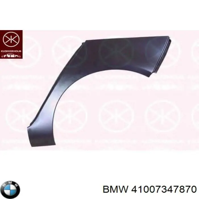 41007347870 BMW Кронштейн кріплення крила переднього правого верхній