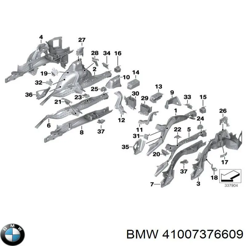 41007376609 BMW 