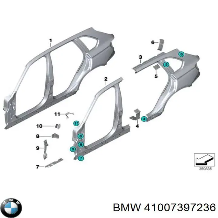  BMW 41007397236 ціна, від 49.44 USD