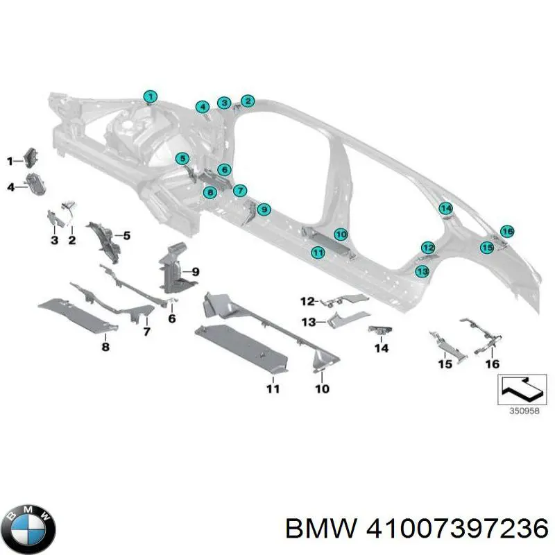 41007397236 BMW 